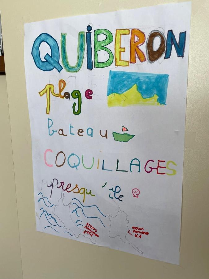 Maryland Vue Mer Port Haliguen Plage Du Porigo كيبِرو المظهر الخارجي الصورة